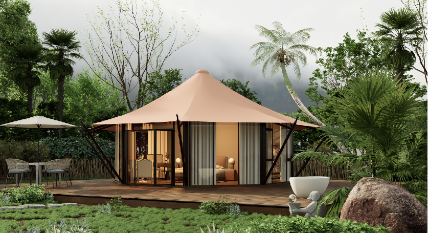 香洲区异形篷房定制：专属设计赋能，打造城市户外专属名片